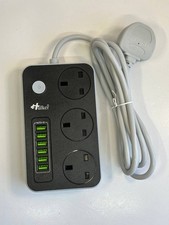 Extension lead 3 Way Outlets 6