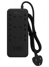 Extension Lead 6 Gang UK Plug
