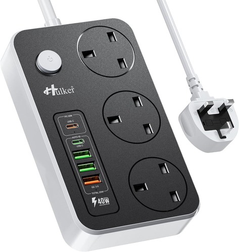 Hulker extension lead with usb - hulker,