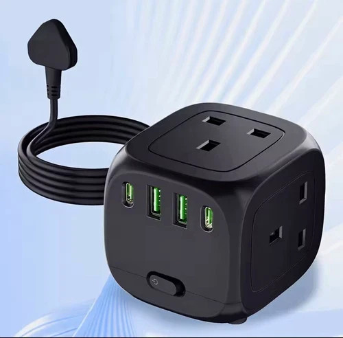 Cube extension lead with - with, 4