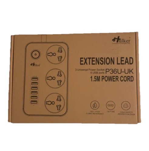 Hulker extension lead - 1.5m,