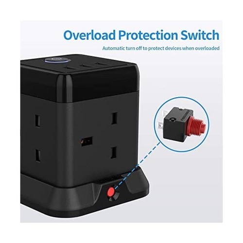 Extension lead with - lead, ports